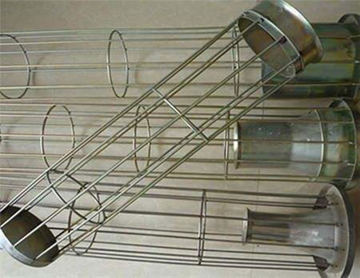 Carbon Steel Baghouse Lọc lồng Lồng cường độ cao Kích thước tùy chỉnh