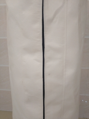 Túi lọc chất lỏng polyester 0,1 ~ 2500um trắng được làm bằng dây kéo