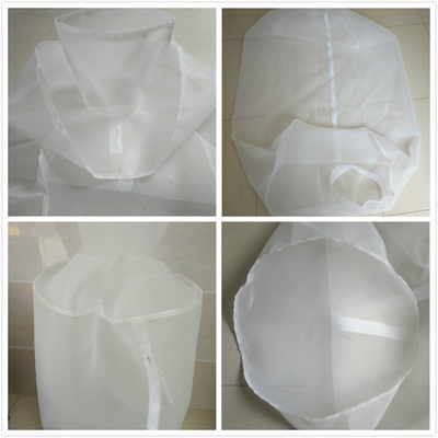 Tất cả kích thước 200 Micron nylon Bể lọc chất lỏng Vớ / Túi lọc Polyester