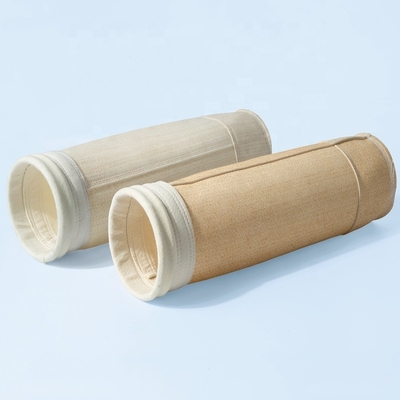 Needle Felt 550GSM PPS Túi lọc bụi vải Nomex P84