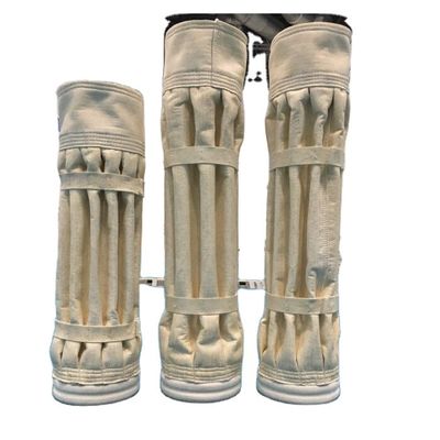 Túi lọc vải nỉ không dệt bằng Polyester xếp ly với màng PTFE