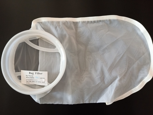 Túi lọc nước nylon 100% cấp thực phẩm 300 Micron với vòng treo