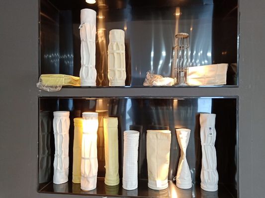 Túi lọc xếp nếp Polyester PPS Nomex P84 Star dành cho máy hút bụi đảo ngược