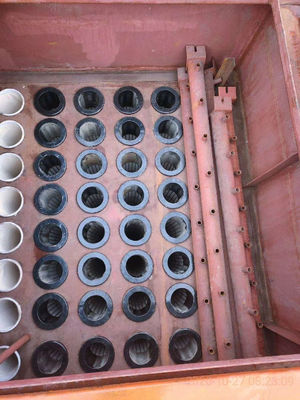 Nhiệt độ cao 630GSM 7 vòng Túi lọc sợi thủy tinh 260 độ RABH cho nhà máy điện