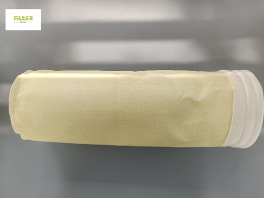 Túi lọc bụi công nghiệp sợi thủy tinh acrylic Polyester chống kiềm 550GSM