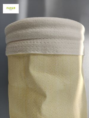 Anti Alkali Air Filter Bag Acrylic Nomex Fibreglass Calendering