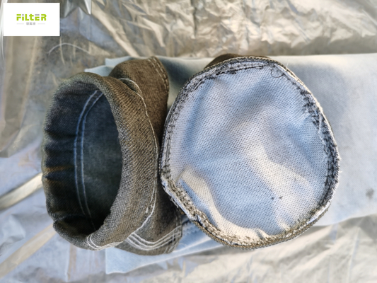 Nhà máy thép nhiệt độ cao Túi lọc nỉ Polyester P84 sợi thủy tinh
