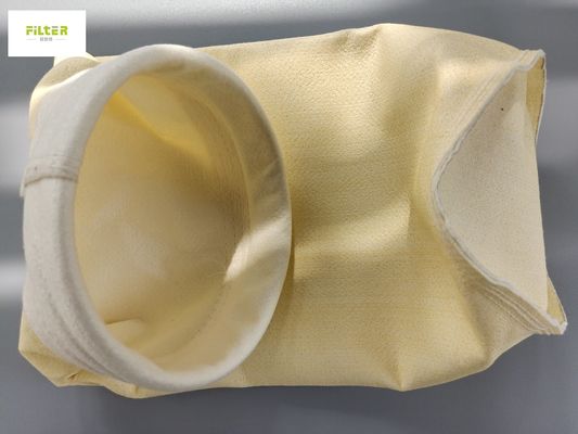 Túi lọc vải nỉ Polyester Nomex kim loại Acrylic 550GSM cho bụi công nghiệp