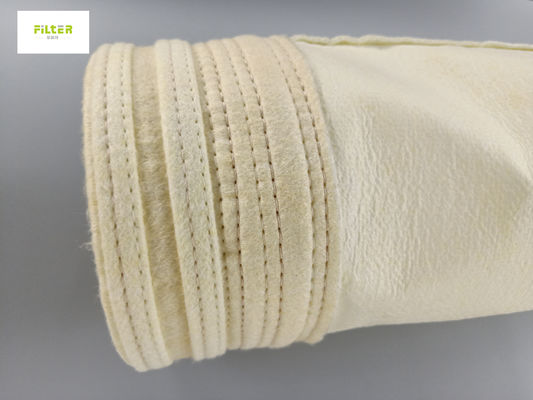 Túi lọc sợi thủy tinh dệt trơn PTFE tráng 746G / M2 Tùy chỉnh