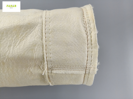 Túi lọc sợi thủy tinh 750GSM Màng PTFE cho nhà máy xi măng Nhà máy thép