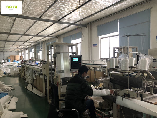 Túi lọc sợi thủy tinh 750GSM Màng PTFE cho nhà máy xi măng Nhà máy thép