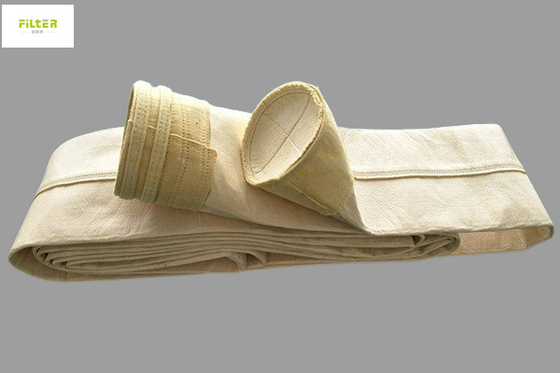 Công nghiệp Baghouse Túi Silo Túi lọc bụi Sợi thủy tinh Polyester Aramid