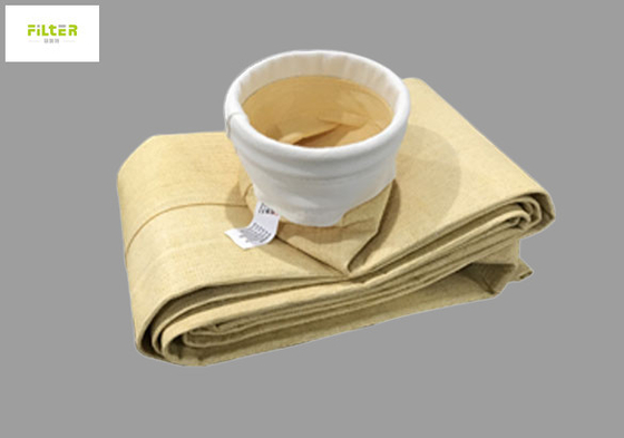Túi lọc nhiệt độ cao 550GSM Aramid Nomex để lọc bụi