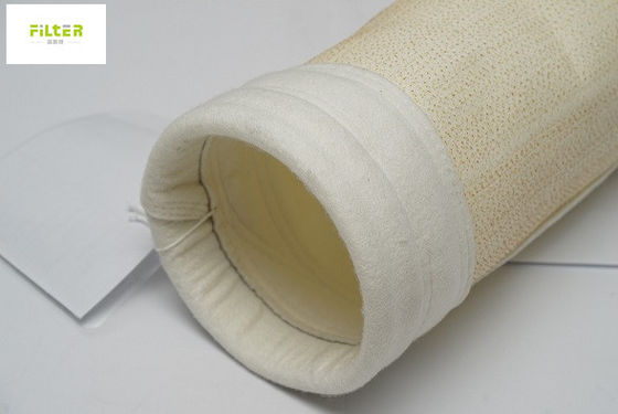 Túi lọc bụi Nomex Aramid PPS P84 PTFE 450-550g cho ngành công nghiệp xi măng